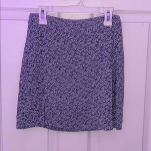 Women’s light blue floral skirt